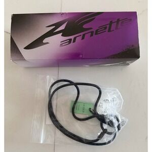 Arnette Blue Marbled Rectangular Eyeglasses 47-18-130 with Case and SportLoop